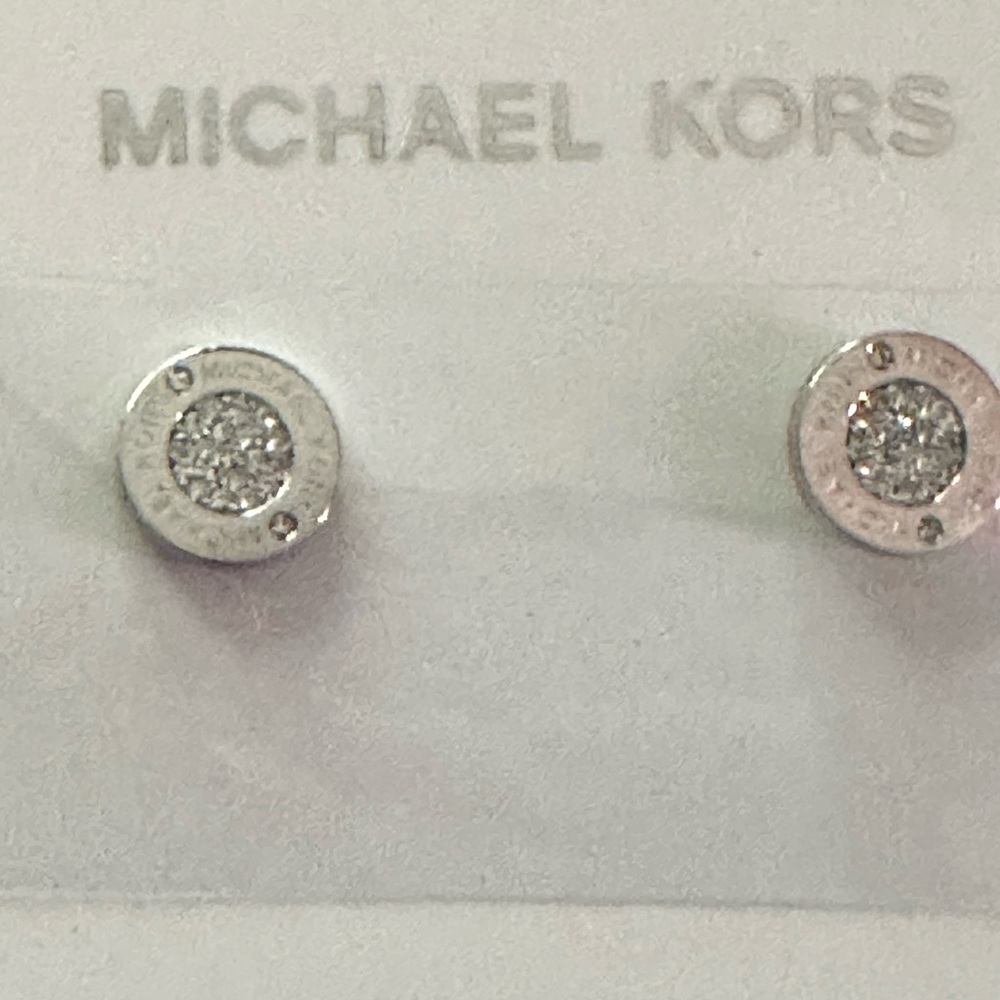 Michael Kors Silver Earrings